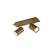Trio 802400204 Marley - Old Brass 2 Spotlights