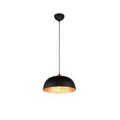 Trio R30811932 Punch - Black &amp; Gold Pendant