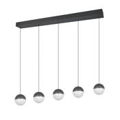 Trio R33555142 Senta - Anthracite 5 Light over Island Fitting image
