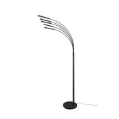 Trio R41031532 Reed - Matt Black 5 Light LED Floor Lamp image