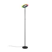 Trio R43411132 Samba - Matt Black RGBW Floor Lamp with Remote image