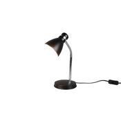 Trio R50731032 Harvey - Matt Black &amp; Chrome Desk Lamp