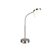 Trio R54561107 Moreno - Rechargeable Matt Nickel CCT Table Lamp