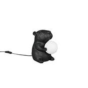 Trio R56721002 Capi - Black Animal Table Lamp
