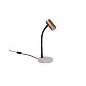 Trio R56851065 Taryn - Coffee &amp; Grey Desk Lamp