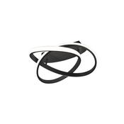 Trio R62051132 Course - Matt Black LED Ceiling Lamp image