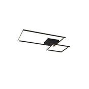 Padella - Matt Black 2 Light Flush 3000K image