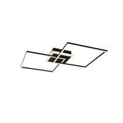 Arribo - Matt Black RGBW Ceiling Lamp with Remote Control image