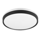 Trio R64851132 Spacy - Matt Black CCT Ceiling Lamp with Remote image