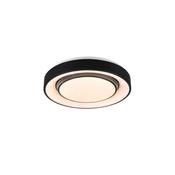 Trio R65041032 Mona - Smart White &amp; Black RGBW Flush Ø 38 cm image
