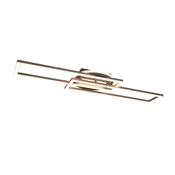 Trio R67183107 Twister - Matt Nickel CCT Flush with Remote