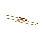 Trio R67183108 Twister - Matt Brass CCT Flush with Remote
