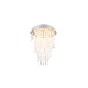 Trio R67341106 Pomp - Chrome CCT Ceiling Lamp with Remote image