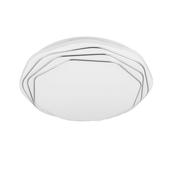 Trio R67741100 Dizzy - Starlight White CCT Flush with Remote