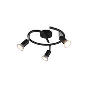 Trio R80913932 Paris - Black 3 Spotlights