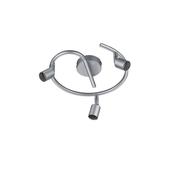 Trio R80913987 Paris - Grey 3 Spotlights
