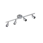 Trio R80914087 Paris - Grey 4 Spotlights