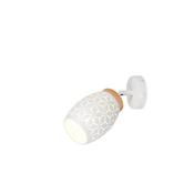 Trio R81571731 Bidar - White Spotlight with Wood Accent