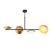 Ambience-92036 Omega - Bronze 4 Light over Island Fitting with