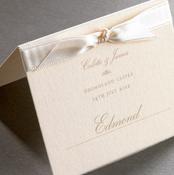 Ribbon Tented Place Card image