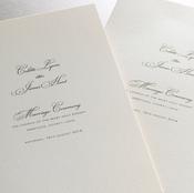 Tilly Ceremony Booklet