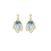 Spring Bud Earrings (Blue) image