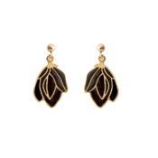 Spring Bud Earrings (Black) image