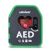 LIfeVault Temperature Controlled AED Cabinet Lockable Door