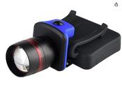 TECKEEN 250LM LED CLIP ON HEAD TORCH image