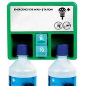 Eye Wash Wall Plate - 2 Bottles image
