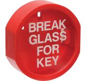 Plastic keybox - break glass