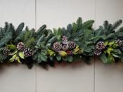 Classic White Garland L (150-160cm long)