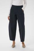 Kaffe Mette Barrel Trouser - 8 / Midnight Marine image