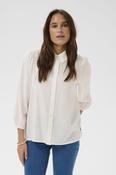 Kaffe Milia 3/4 Shirt - 12 / Chalk image