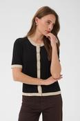Kaffe Lizza Cardigan - S / Black Deep
