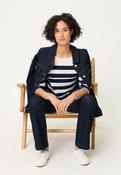 Olsen Stripe Top - 16 / Ink image