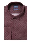 Daniel Grahame Floral Shirt - 16" / Burgundy image