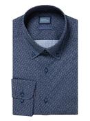 Daniel Grahame Floral Shirt - 16.5" / Navy image