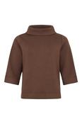 Sunday Cowl Top - L / Coffee Bean image