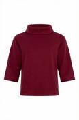 Sunday Cowl Top - M / Red Wine image