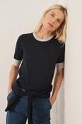 Part Two Natanya Jumper - S / Navy Natural image
