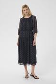 Part Two Draga Dress - 14 / Dark Navy Dot Print image
