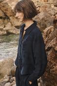 Part Two Carolla Blouse - 10 / Dark Navy Flower image