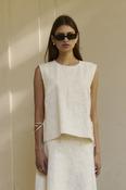 Soaked Tano Chamy Top - L / Star White image