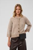 Soaked Idalia Cardigan - XL / Walnut Melange