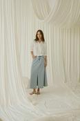 Kaffe Minna Skirt - 14 / Light Blue Wash image