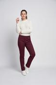Pinns Brushed Trouser - 18 / Wine image