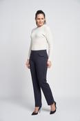 Pinns Diamonte Detail Trouser - 18 / Navy image