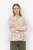 Soya Concept Geddi Shirt - XS / Cream Combi image