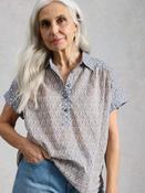 White Stuff Orla Shirt - 10 / Blue Multi image